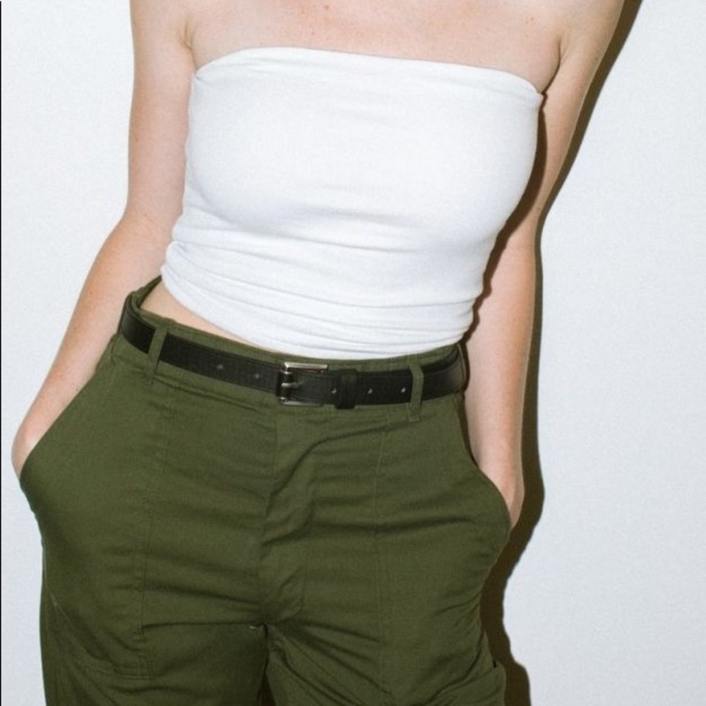 jenny white tube top